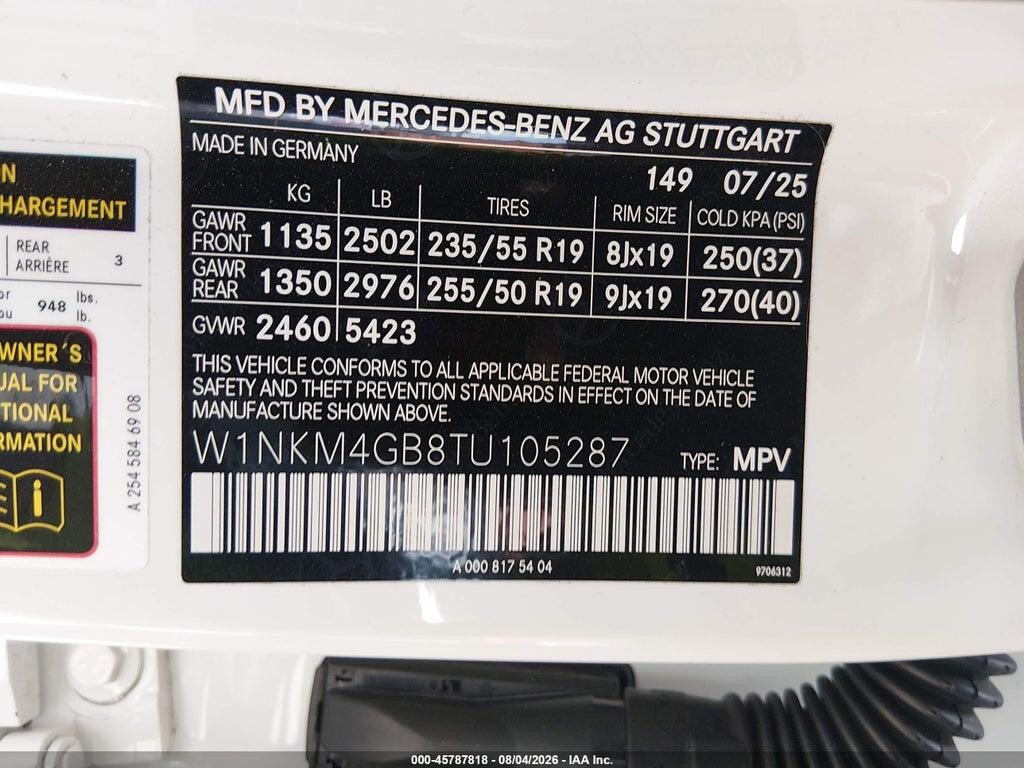 W1NKM4GB8TU105287 2026 MERCEDES-BENZ GLC 300 photo no. 9
