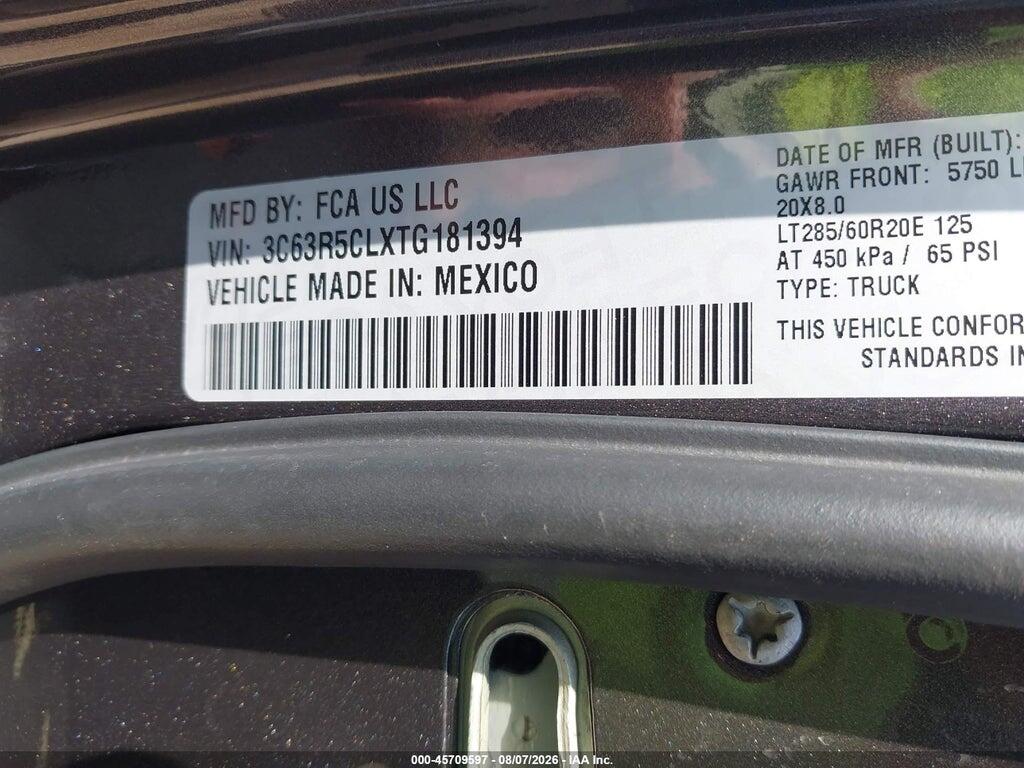 3C63R5CLXTG181394 2026 RAM 2500 photo no. 8