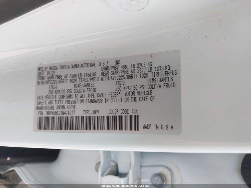 7MMVABBL2TN474917 2026 MAZDA CX-50 photo no. 9