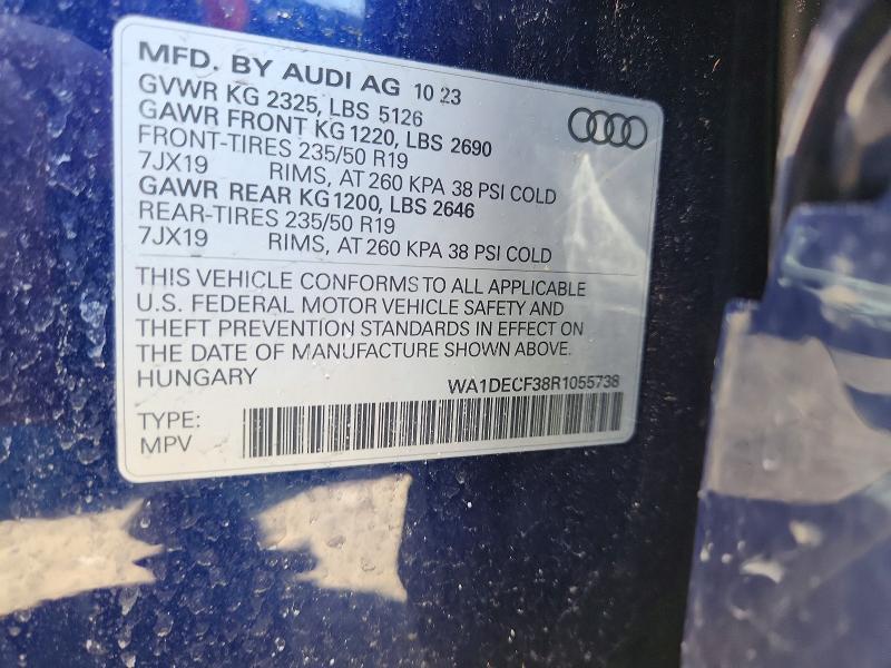 2024 AUDI Q3 PREMIUM S LINE 45 — Фото 13 из 13