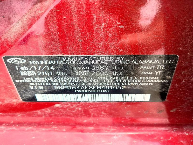 2014 HYUNDAI ELANTRA LIMITED — Фото 12 из 12