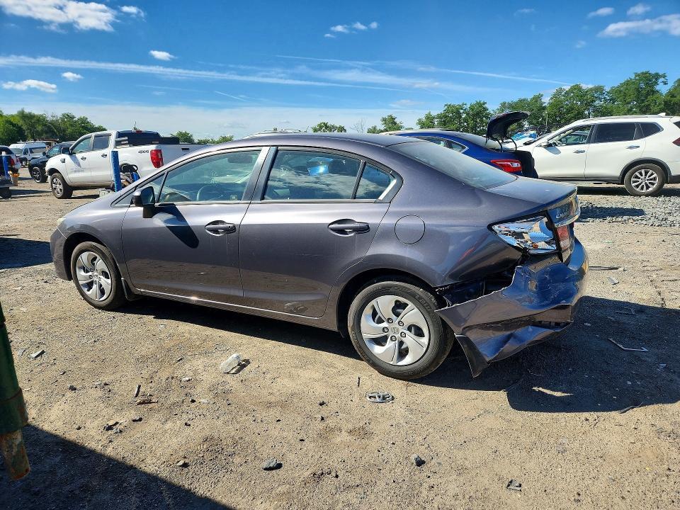 2015 HONDA CIVIC LX — Фото 2 из 12