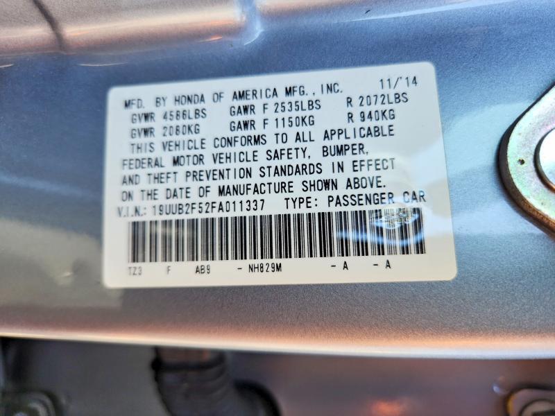 2015 ACURA TLX TECH — Фото 13 из 13