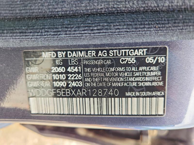 2010 MERCEDES-BENZ C 300 — Фото 12 из 12