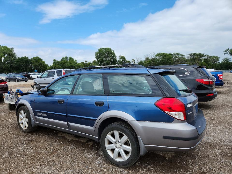 4S4BP61C687345189 2008 SUBARU OUTBACK photo no. 2