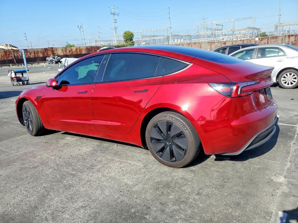 5YJ3E1EA4RF748836 2024 TESLA MODEL 3 photo no. 2