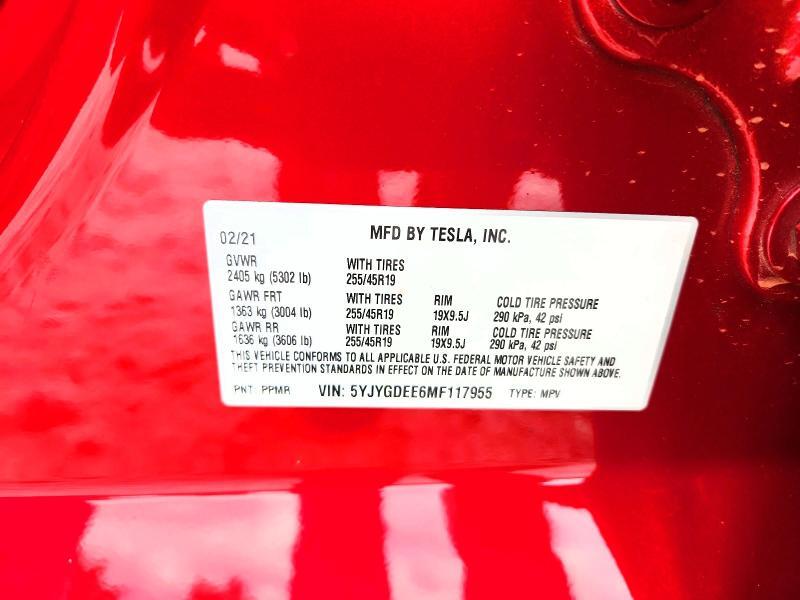 2021 TESLA MODEL Y — Фото 12 из 12