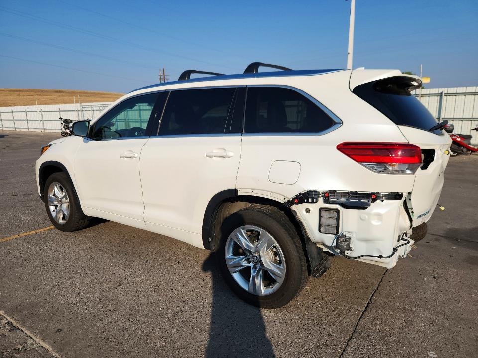 2019 TOYOTA HIGHLANDER LIMITED — Фото 2 из 14