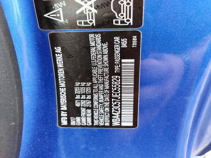 WBA4Z3C57JEC55829 2018 BMW 430XI photo no. 12
