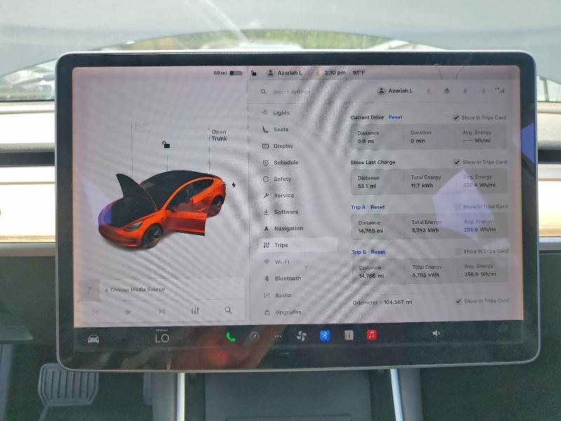 2017 TESLA MODEL 3 — Фото 9 из 12