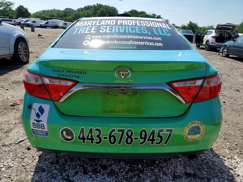 2016 TOYOTA CAMRY SE — Фото 6 из 13