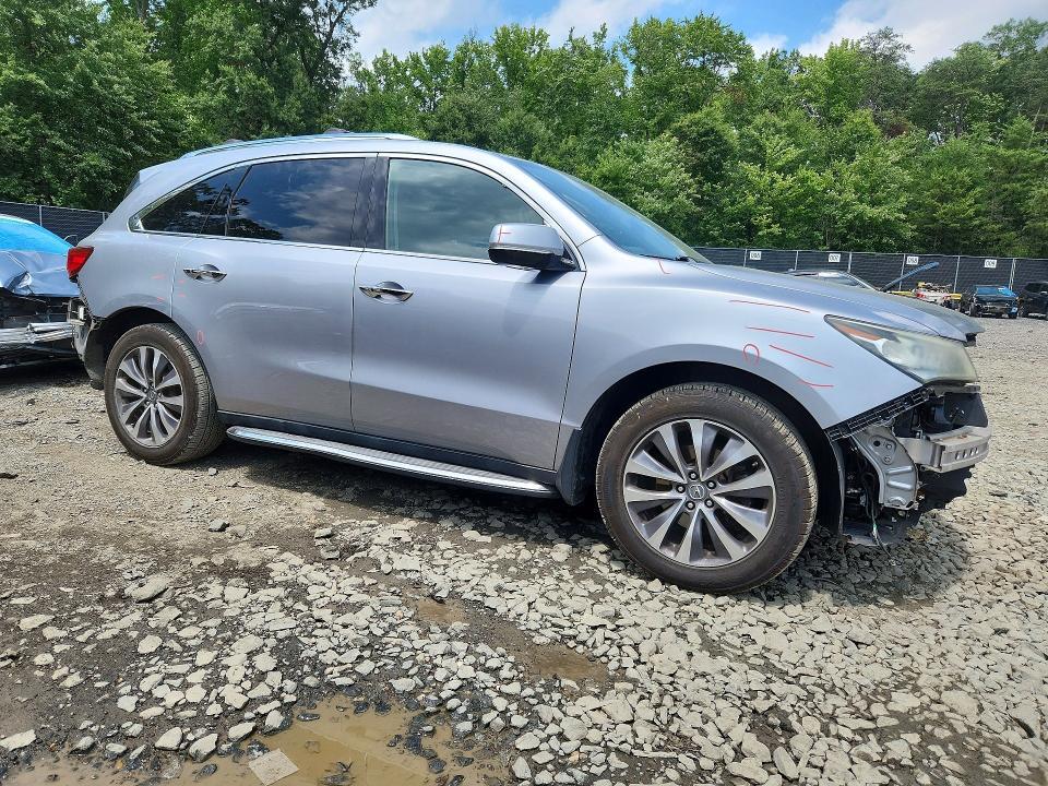 5FRYD4H47GB005566 2016 ACURA MDX photo no. 4