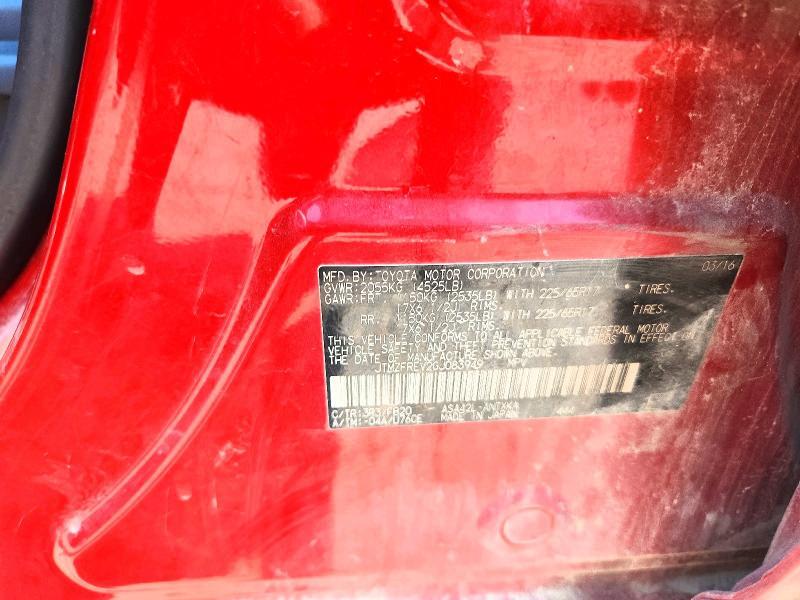 2016 TOYOTA RAV4 LE — Фото 13 из 13