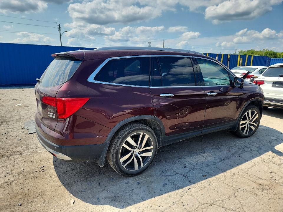 2016 HONDA PILOT TOURING — Фото 3 из 12