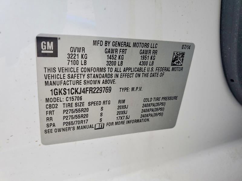 2015 GMC YUKON DENALI — Фото 13 из 13