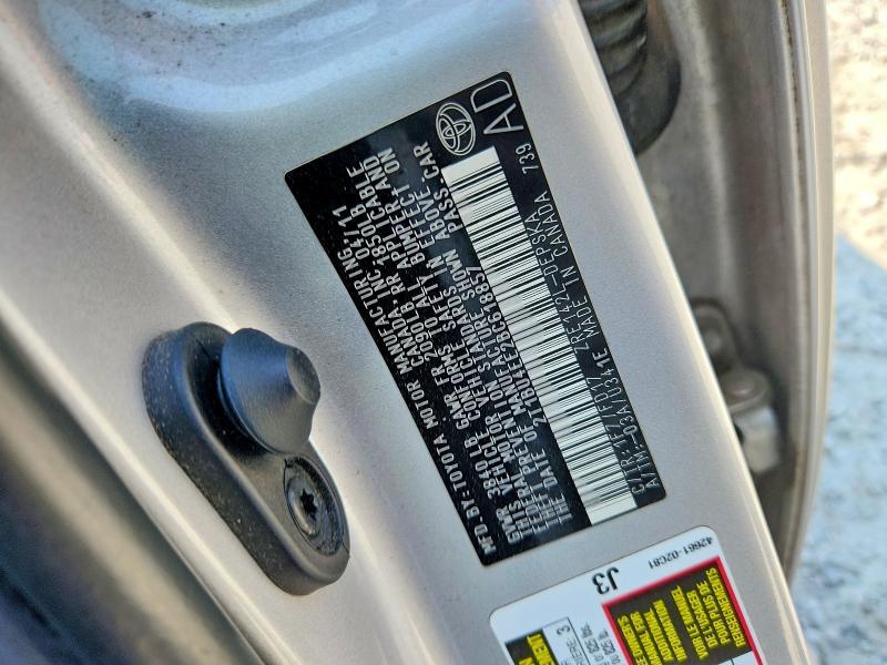 2011 TOYOTA COROLLA S — Фото 12 из 12