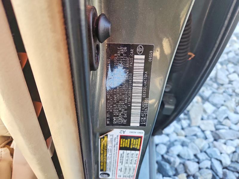 2011 TOYOTA AVALON BASE — Фото 12 из 12