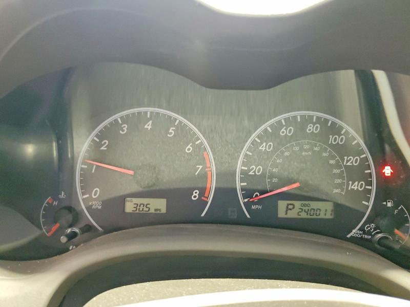2T1BU4EE5AC487728 2010 TOYOTA COROLLA photo no. 9