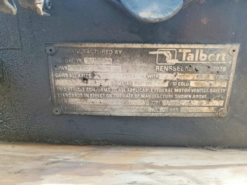 40FSK574581028632 2008 TALBERT UNKNOWN photo no. 8