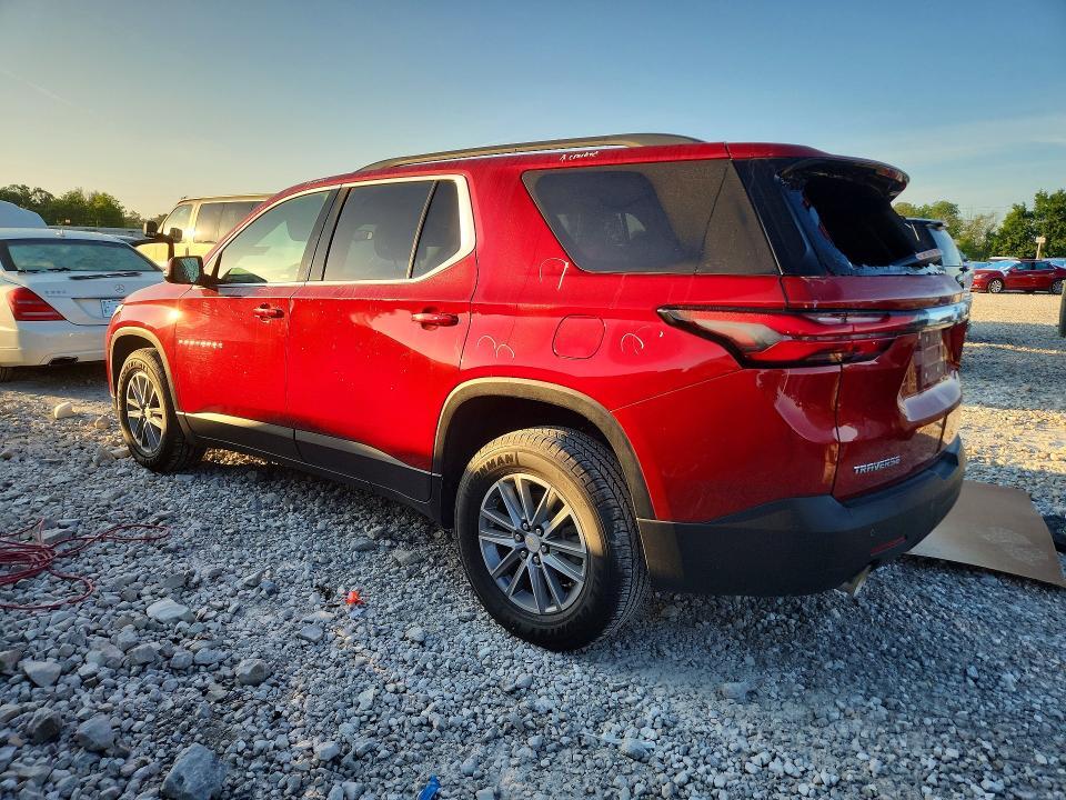 2022 CHEVROLET TRAVERSE LT — Фото 2 из 13