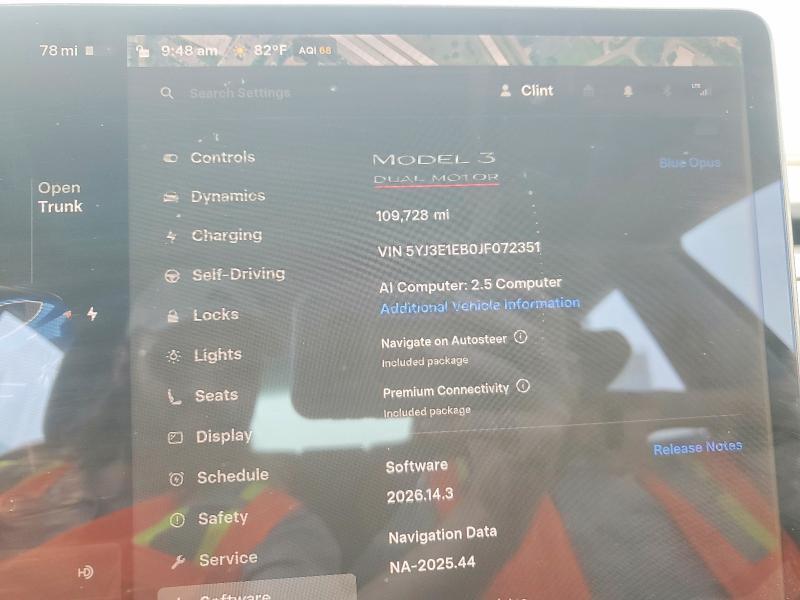 2018 TESLA MODEL 3 — Фото 9 из 12