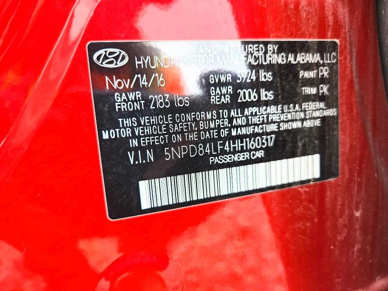 2017 HYUNDAI ELANTRA SE — Фото 12 из 12