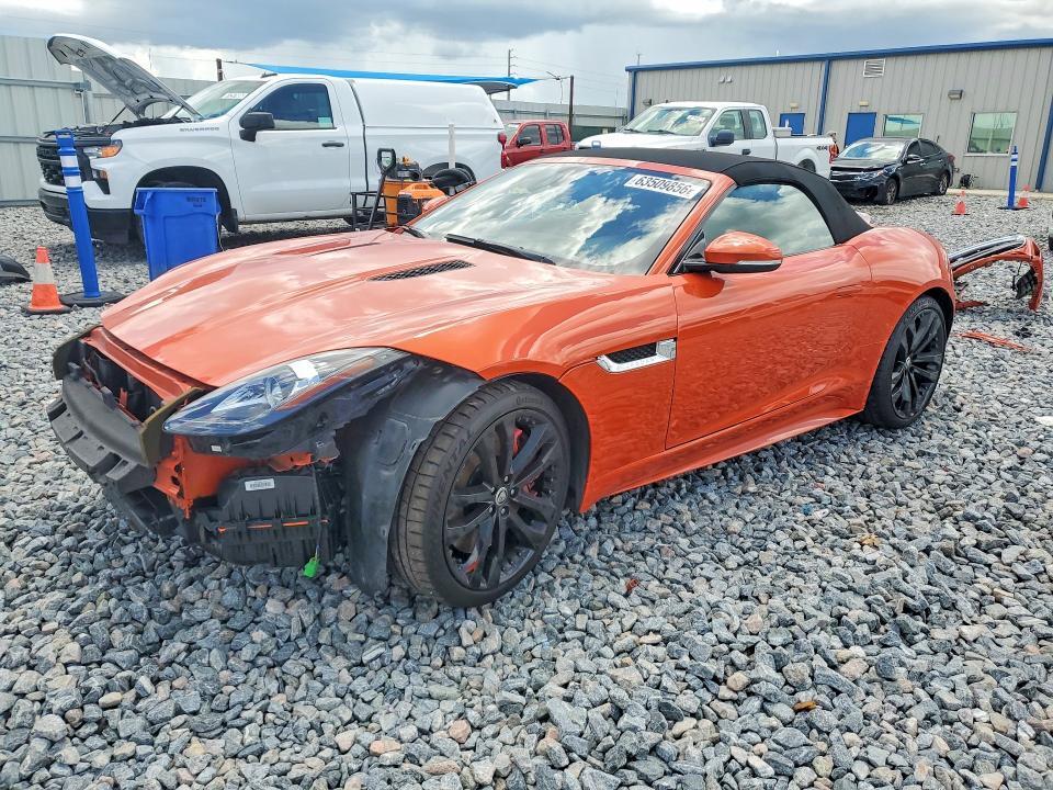 2014 JAGUAR F-TYPE SAJWA6FC3E8K05155