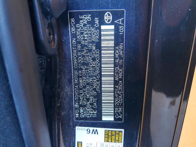 2009 TOYOTA SCION — Фото 12 из 12