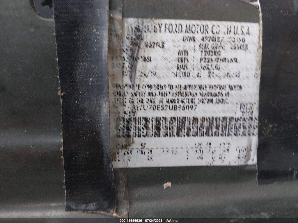 1FMYU70E52UB96097 2002 FORD EXPLORER SPORT photo no. 9