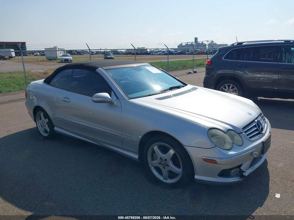 2004 MERCEDES-BENZ CLK 500 WDBTK75G54T018356