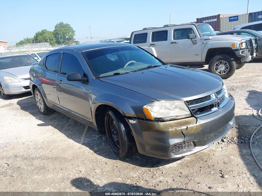1B3BD4FB5BN572637 2011 DODGE AVENGER photo no. 1
