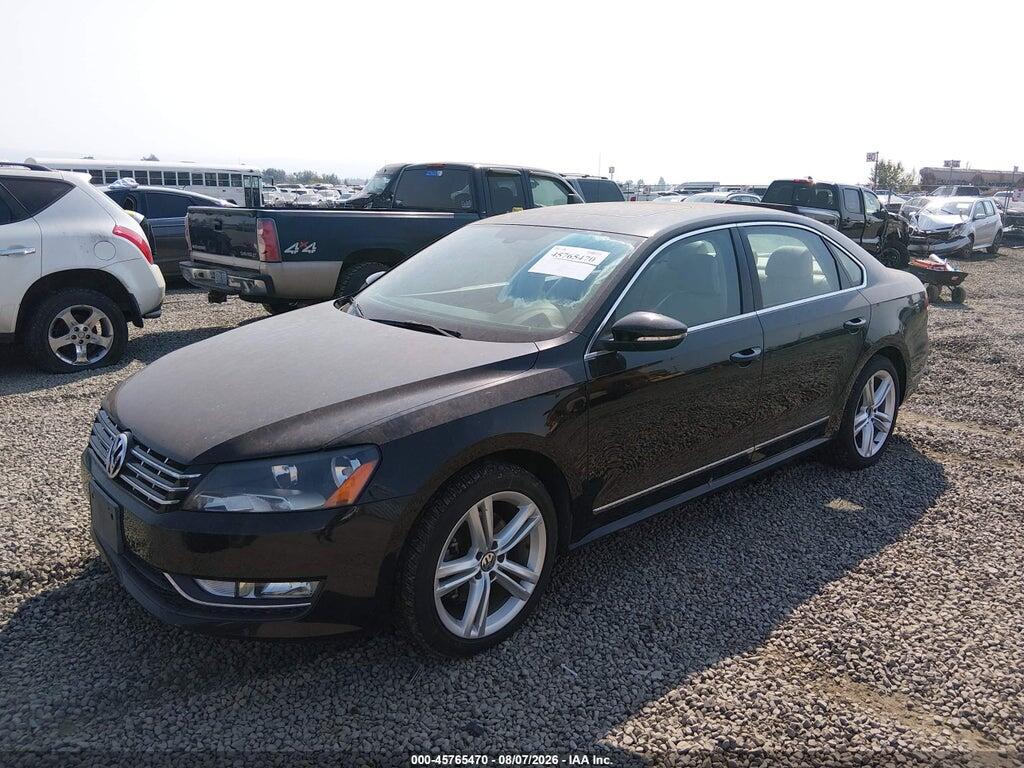 1VWCN7A38CC083712 2012 VOLKSWAGEN PASSAT photo no. 2