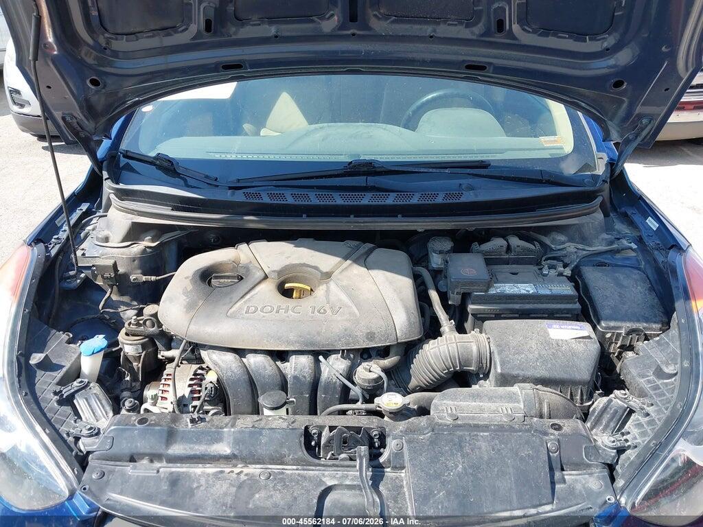 KMHDH4AEXDU522351 2013 HYUNDAI ELANTRA photo no. 10