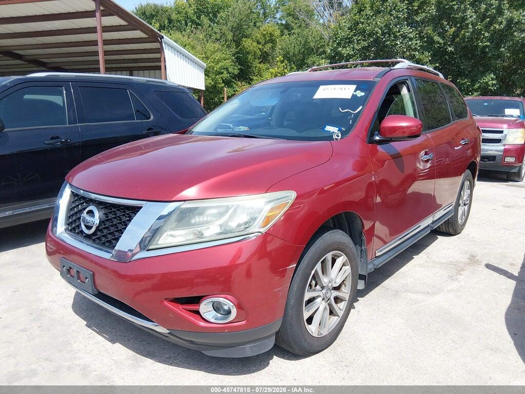5N1AR2MM4EC608415 2014 NISSAN PATHFINDER photo no. 2