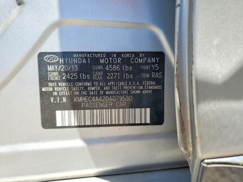 2013 HYUNDAI SONATA HYBRID — Фото 12 из 12