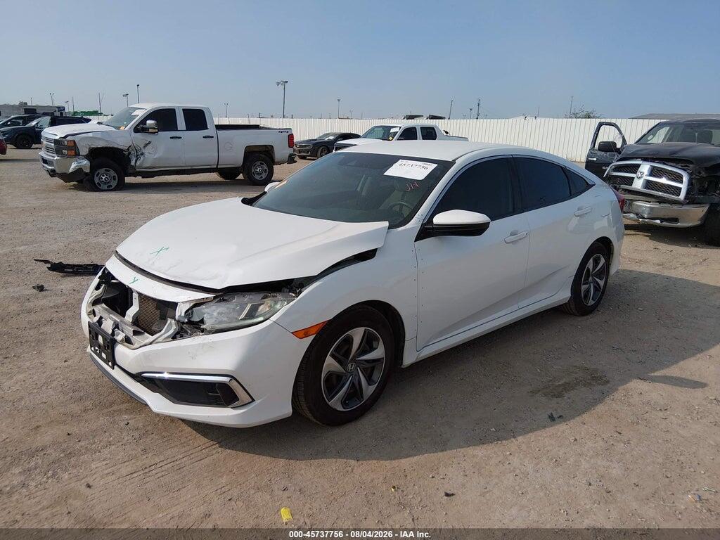 19XFC2F61KE014010 2019 HONDA CIVIC photo no. 2