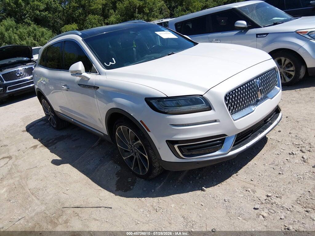 2LMPJ6L95KBL31392 2019 LINCOLN NAUTILUS photo no. 1