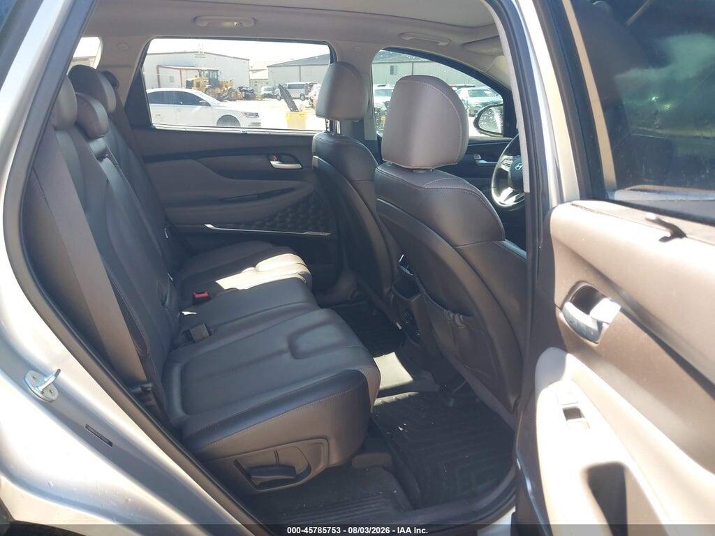 5NMS53AA2LH306169 2020 HYUNDAI SANTA FE photo no. 8