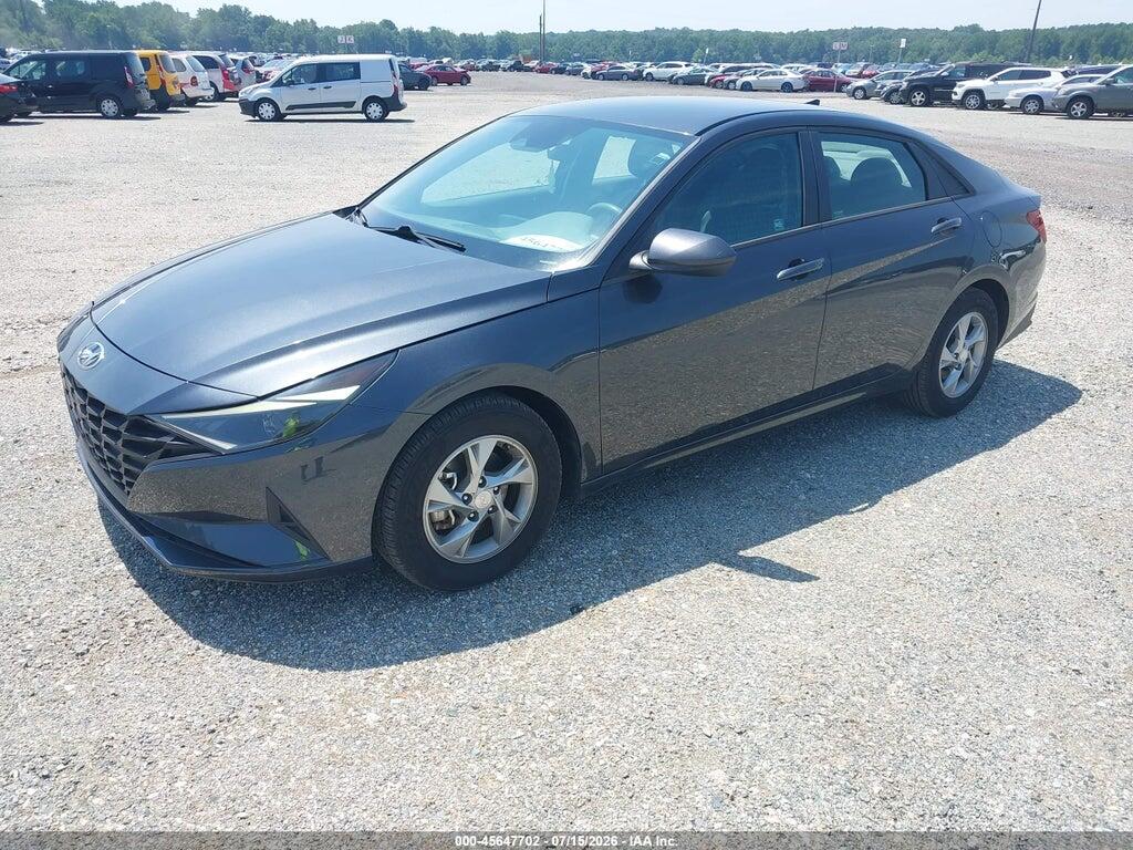 5NPLL4AG3MH050889 2021 HYUNDAI ELANTRA photo no. 2