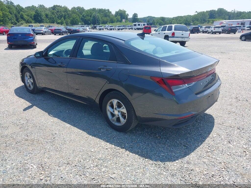 5NPLL4AG3MH050889 2021 HYUNDAI ELANTRA photo no. 3