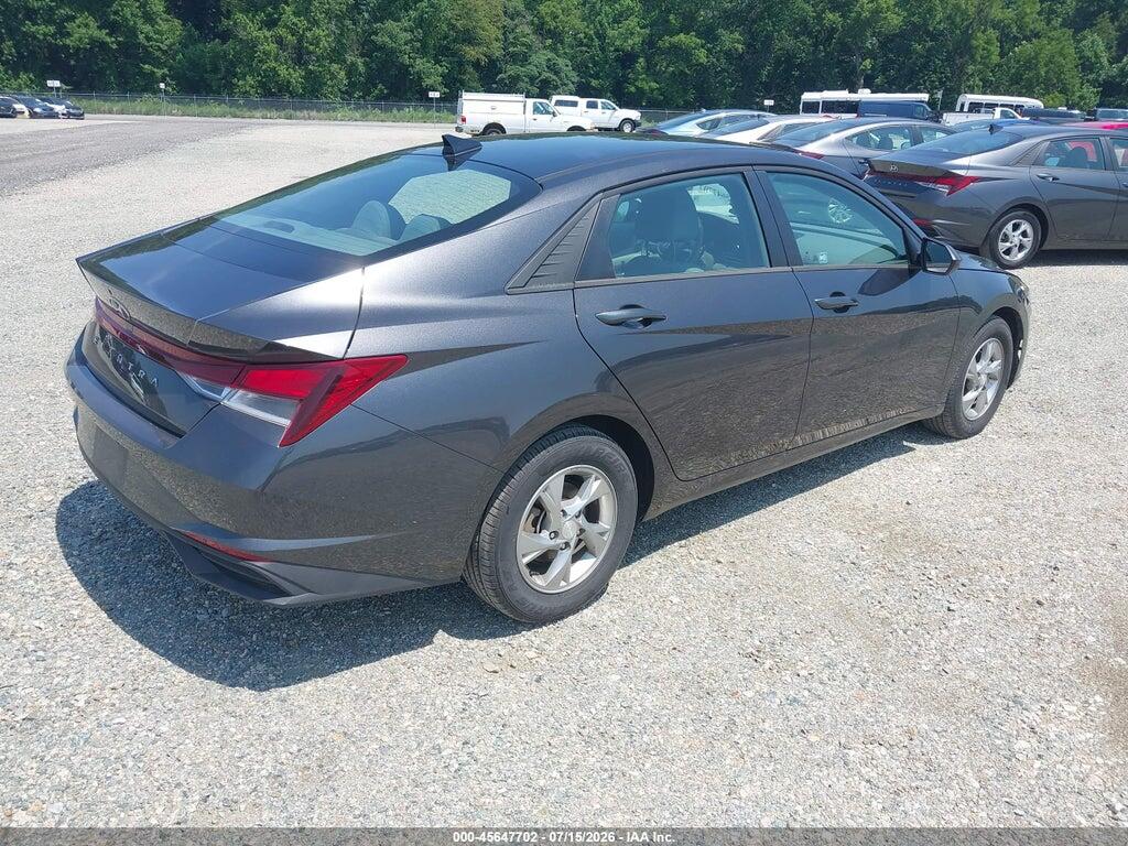 5NPLL4AG3MH050889 2021 HYUNDAI ELANTRA photo no. 4