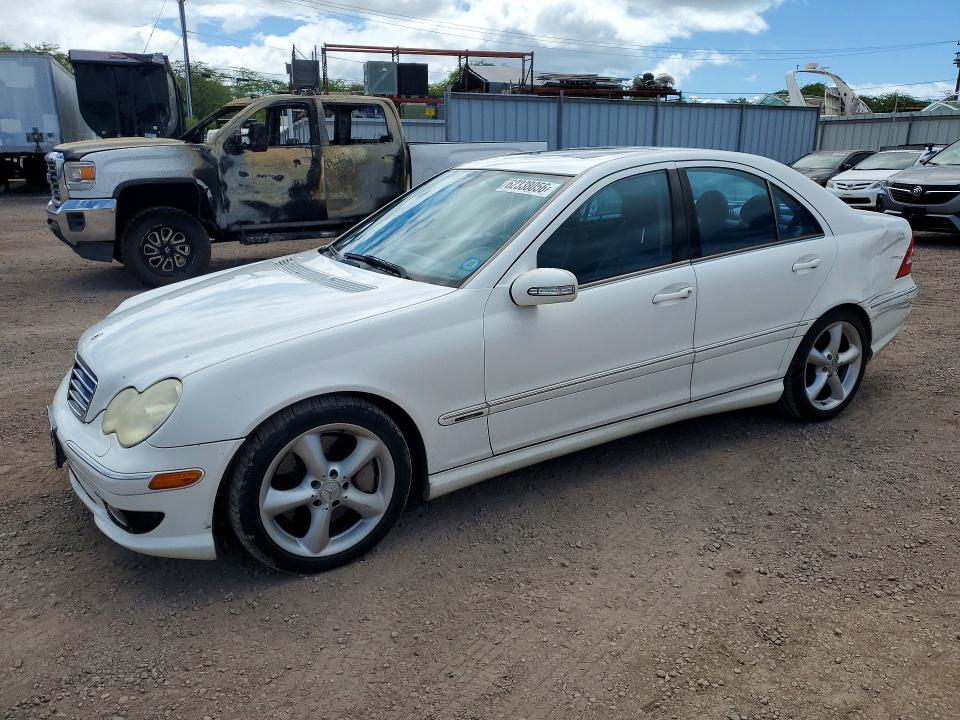 2006 MERCEDES-BENZ C WDBRF52HX6F730976