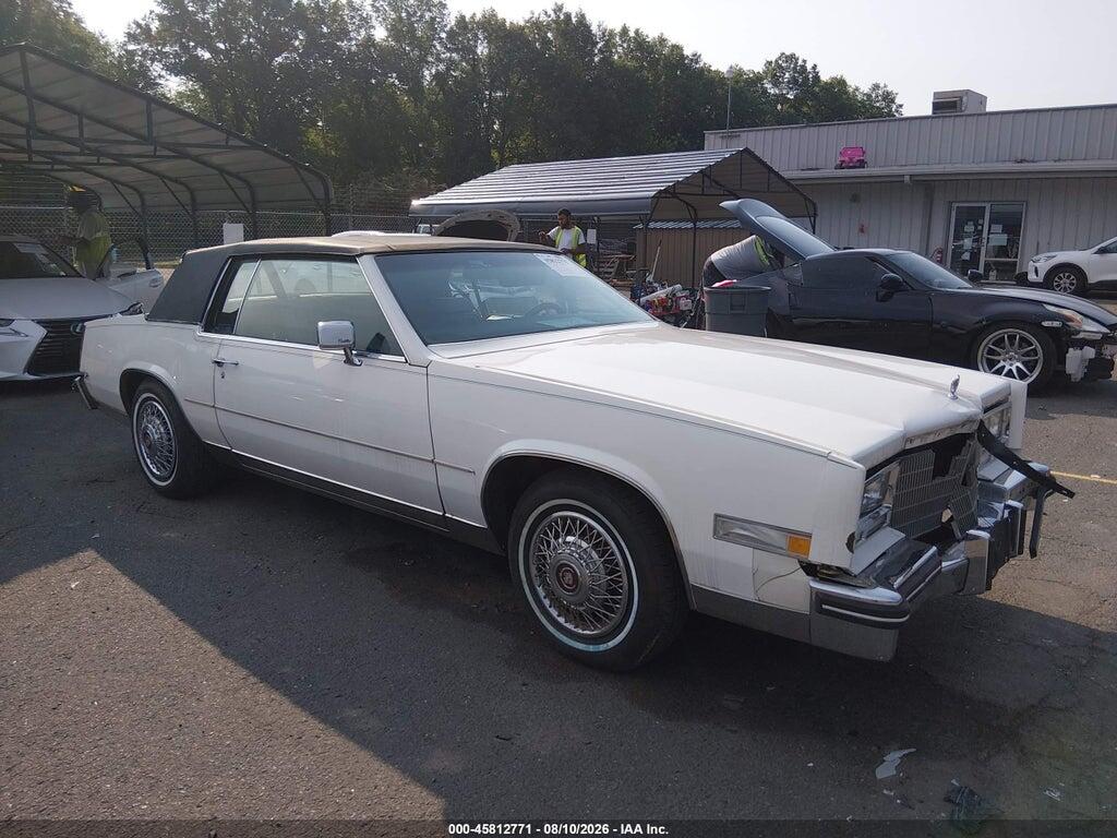 1985 CADILLAC ELDORADO 1G6EL578XFE637997