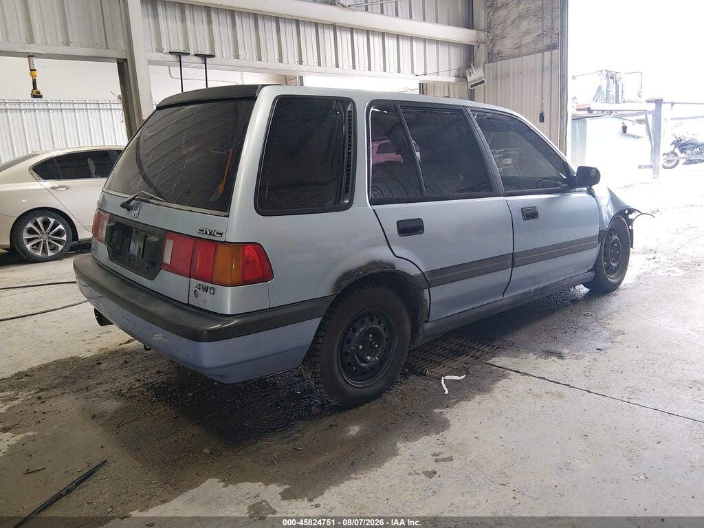 JHMEE4763MS001063 1991 HONDA CIVIC photo no. 4