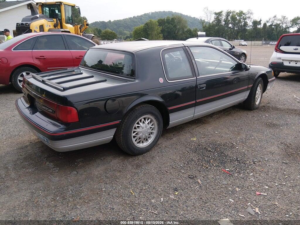 1MEPM6240PH634330 1993 MERCURY COUGAR photo no. 4