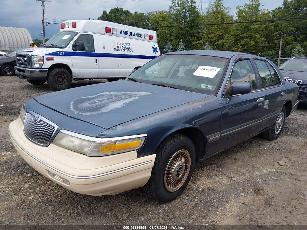 2MELM74W2TX703161 1996 MERCURY GRAND MARQUIS photo no. 2