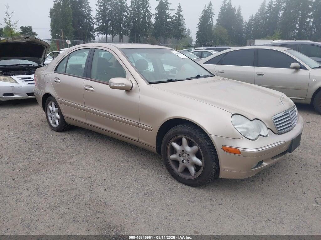 2001 MERCEDES-BENZ C 320 WDBRF64J41F019689