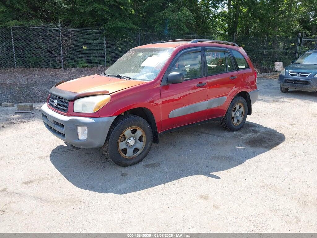 JTEHH20V410033549 2001 TOYOTA RAV4 photo no. 2