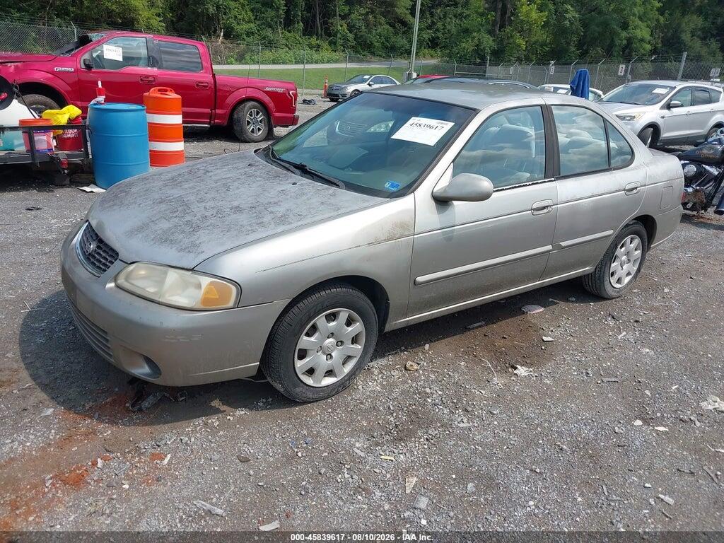 3N1CB51D71L429651 2001 NISSAN SENTRA photo no. 2