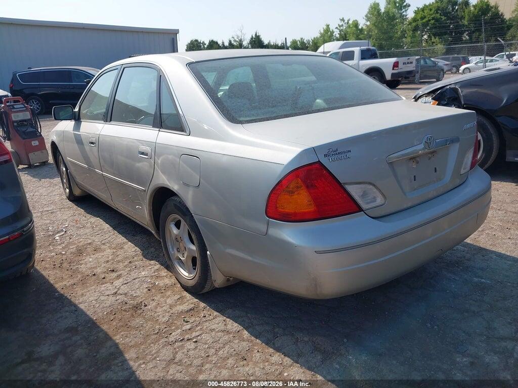4T1BF28B21U184663 2001 TOYOTA AVALON photo no. 3